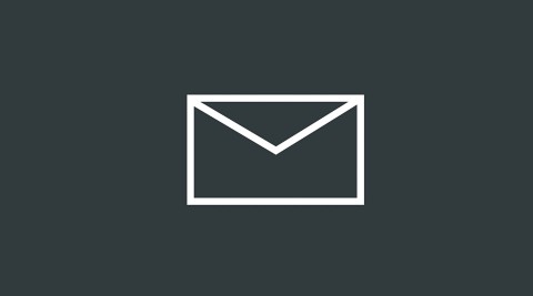 grey image with mail icon